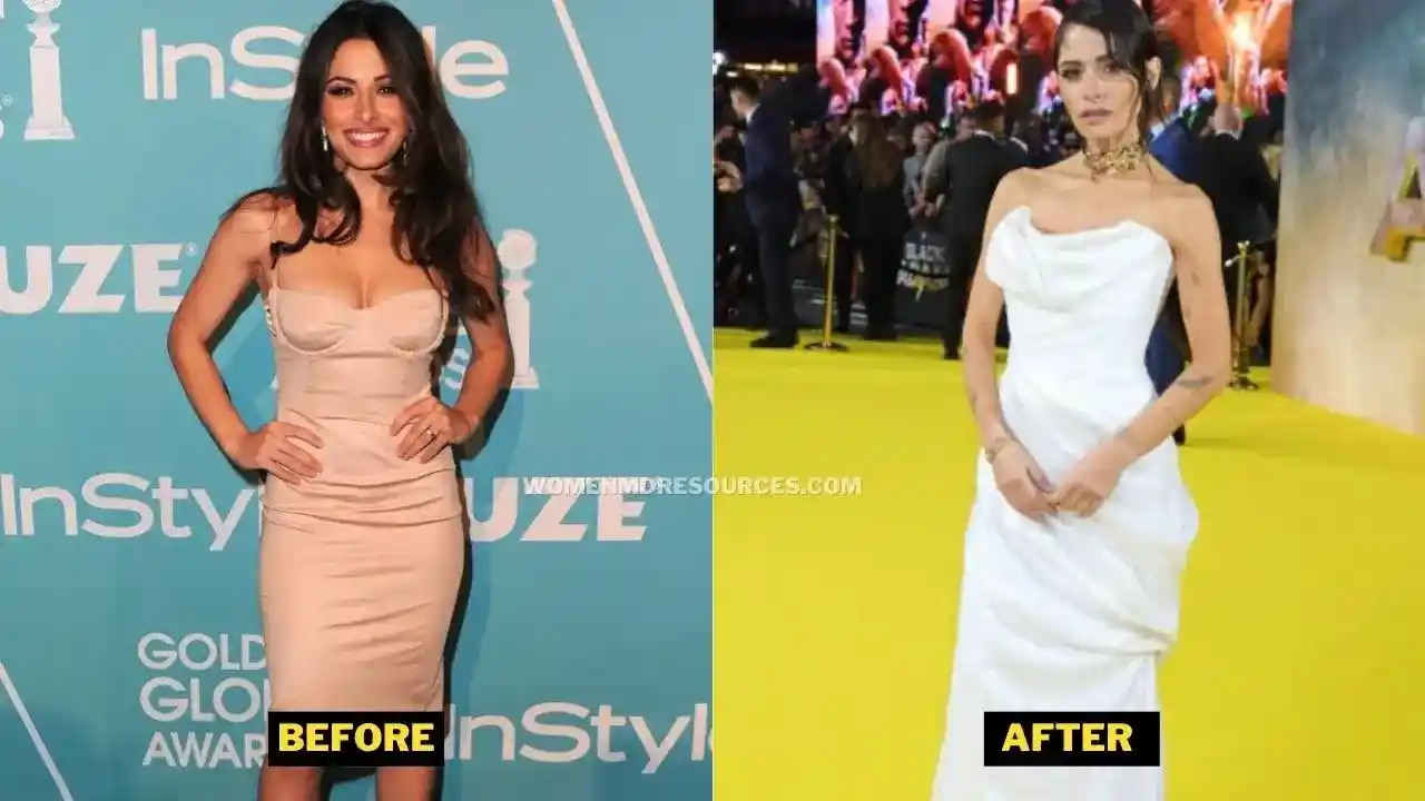 Sarah Shahi Before After Picture Comparision