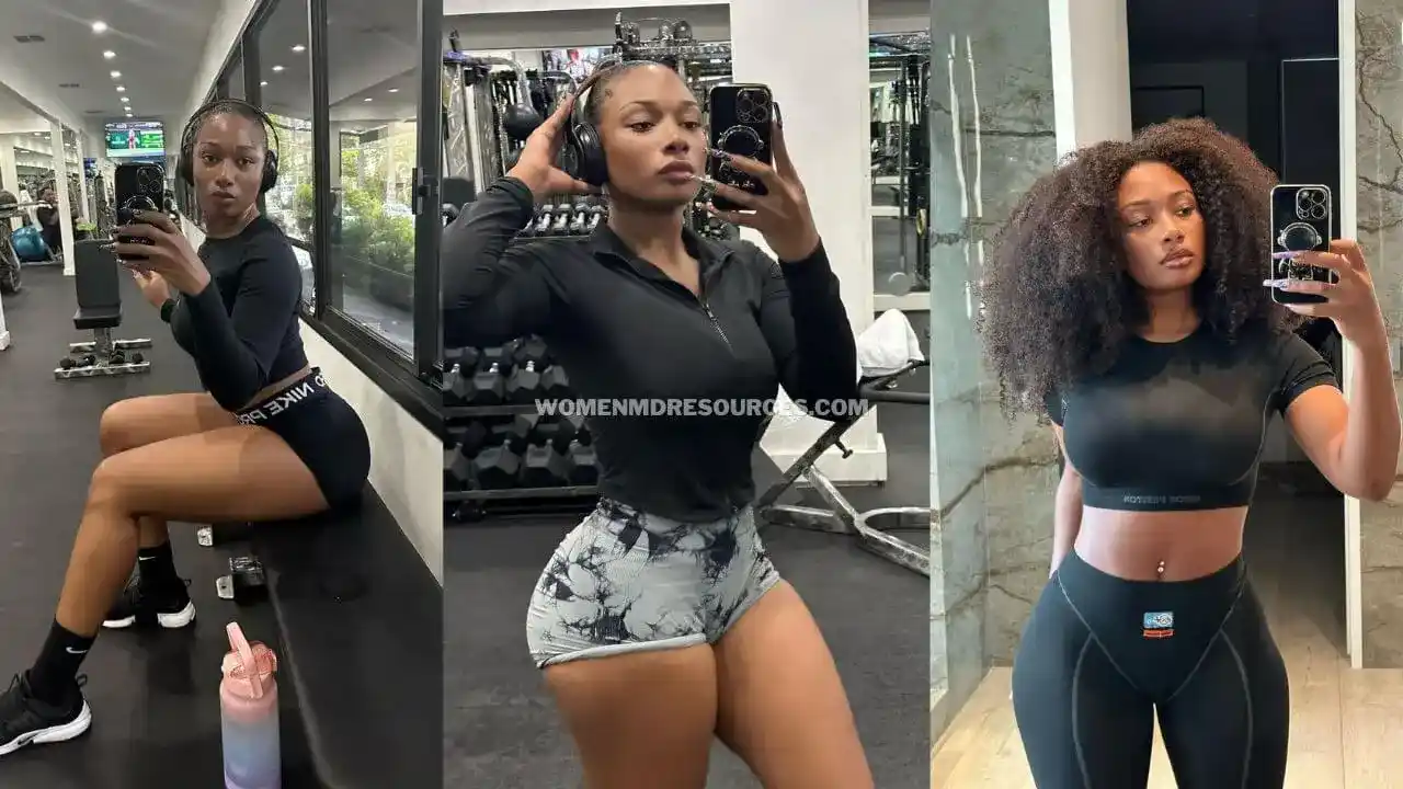 Magan Thee Stallion Working Out