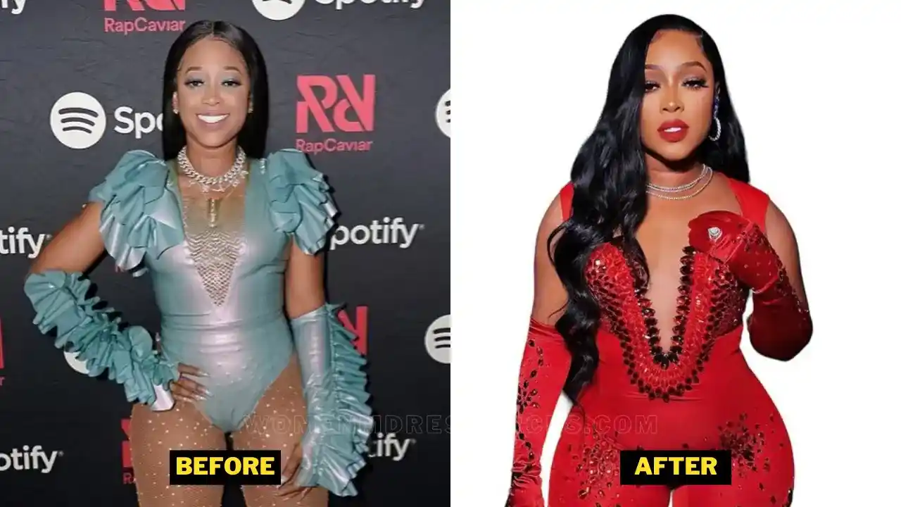 Rapper Trina Before After